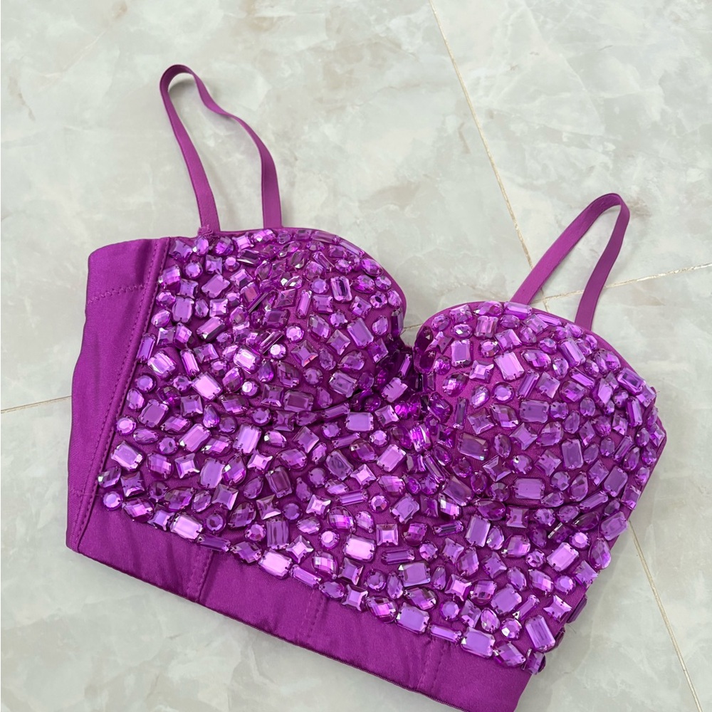 Glamorous Purple corset
